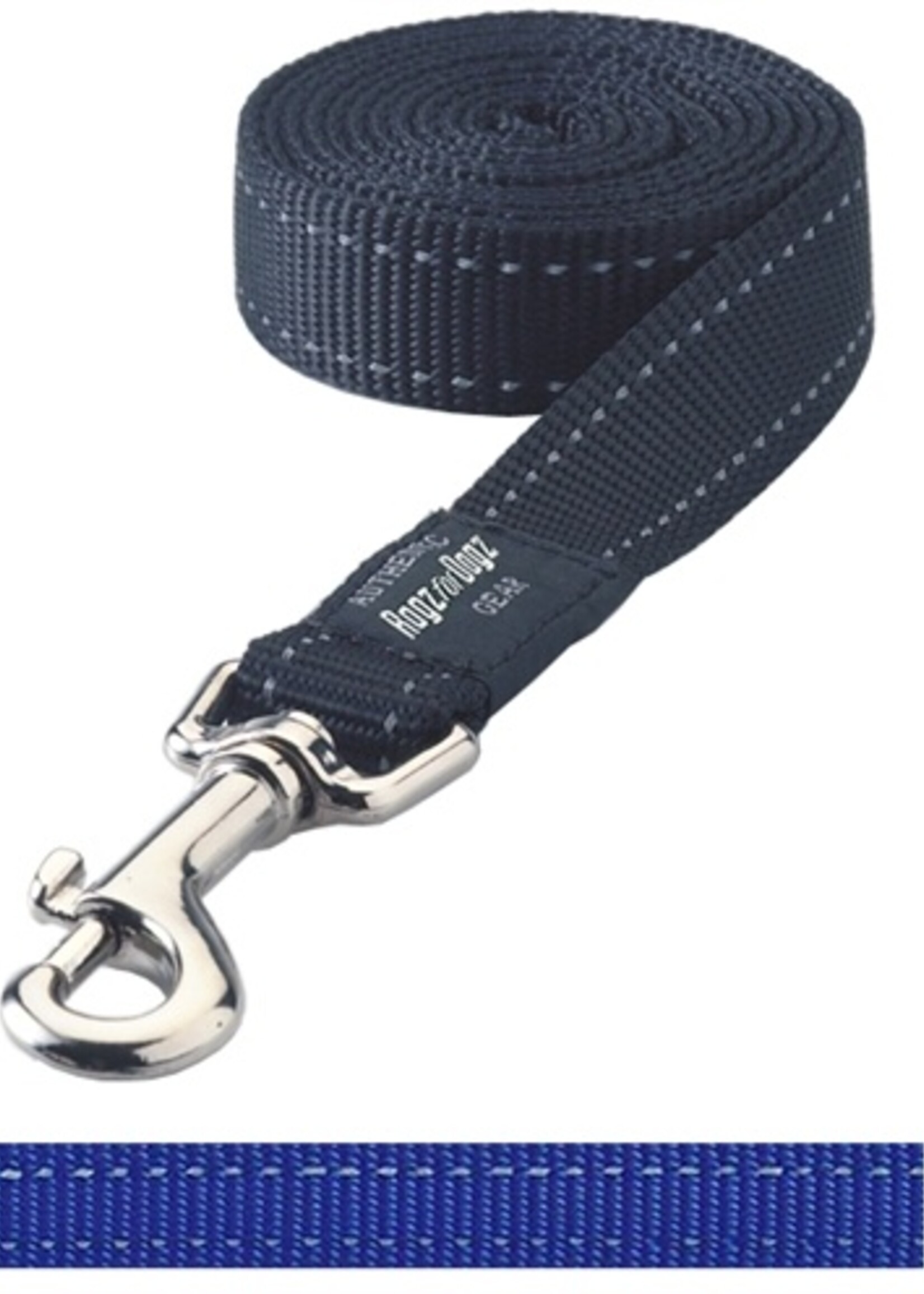 Rogz for dogs Rogz for dogs fanbelt long lijn blauw