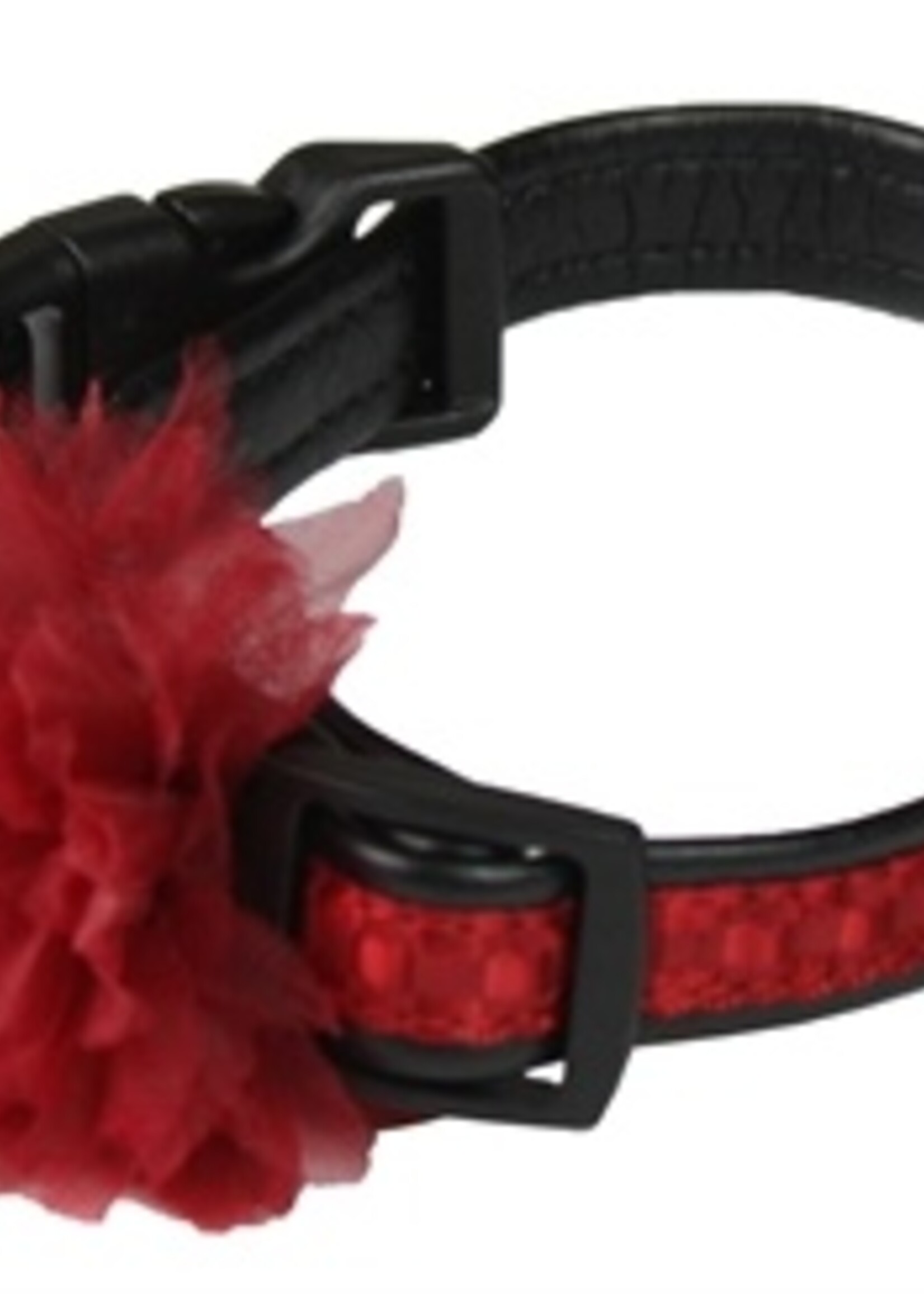 Croci Croci halsband red clavel rood