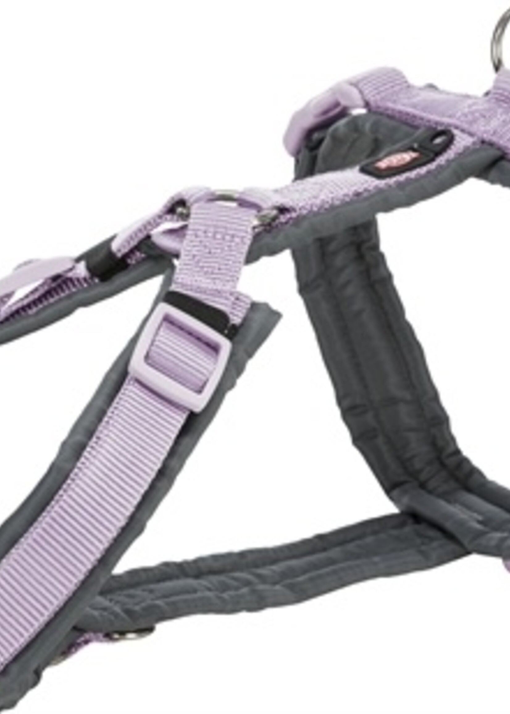 Trixie Trixie hondentuig premium trekking lila / grijs