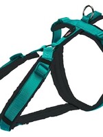 Trixie Trixie hondentuig premium trekking aqua blauw / grijs