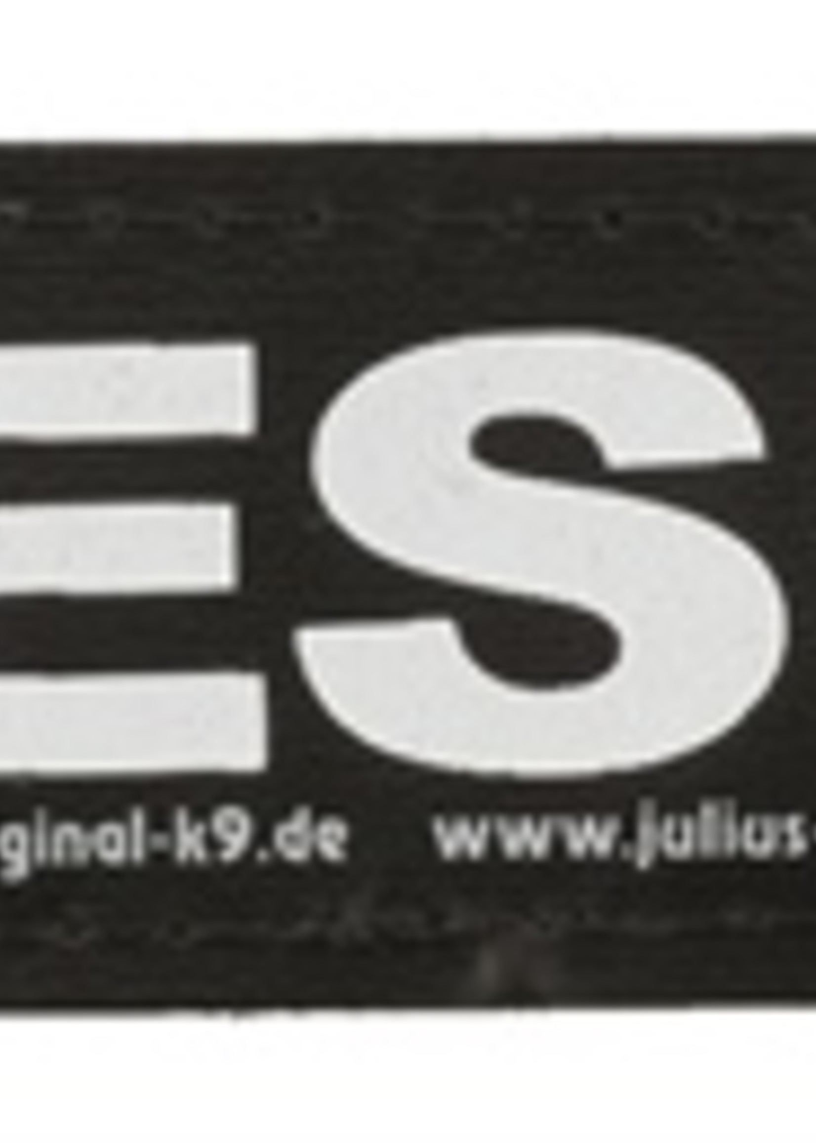 Julius k9 Julius k9 labels voor power-harnas/tuig diesel