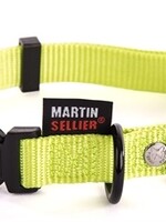 Martin sellier Martin sellier halsband nylon groen verstelbaar