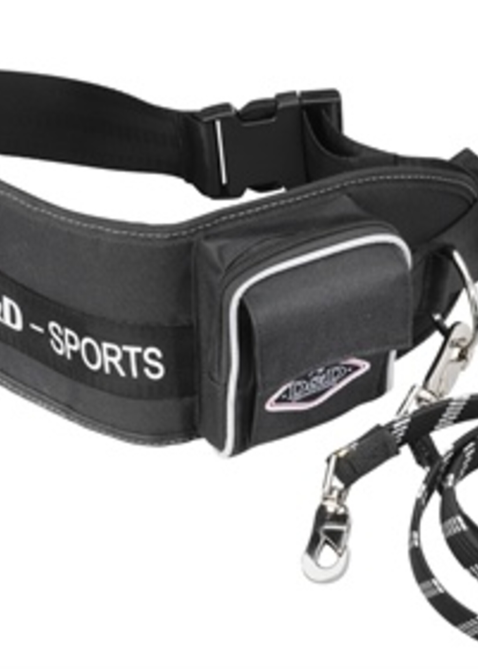 D&d D&d hondenriem sports walker reflecterend grote hond zwart