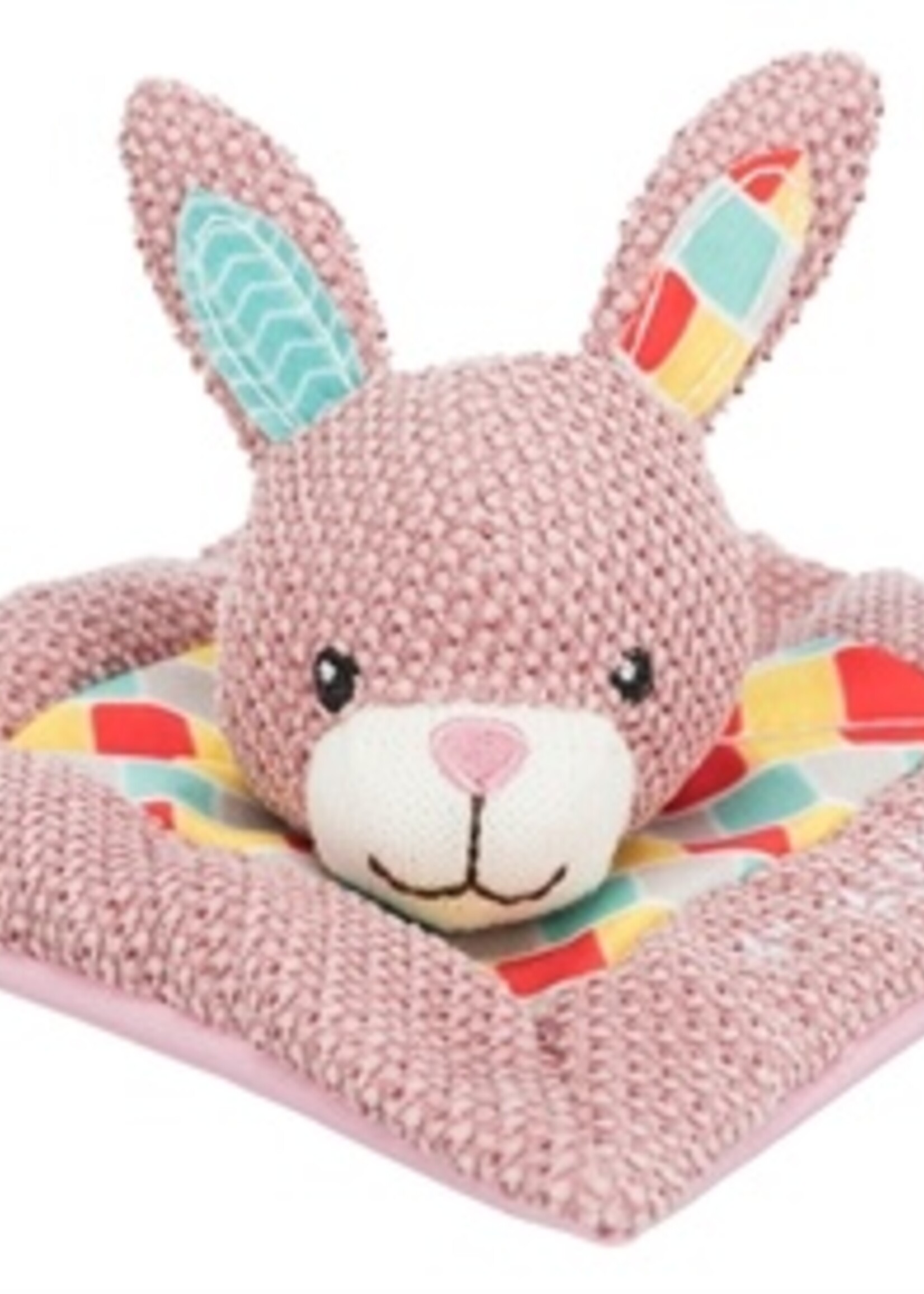 Trixie Trixie junior knuffeldoek konijn met valeriaan