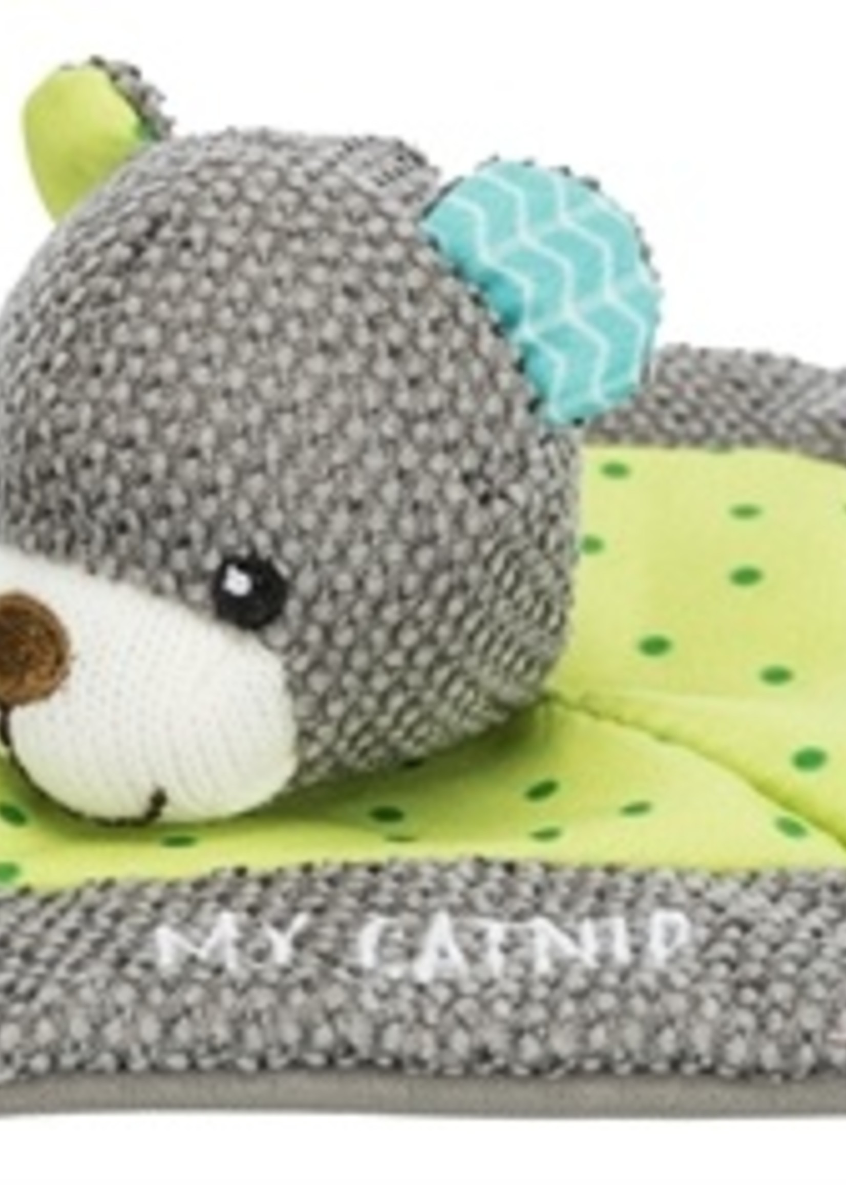 Trixie Trixie junior knuffeldoek beer met kattenkruid / catnip