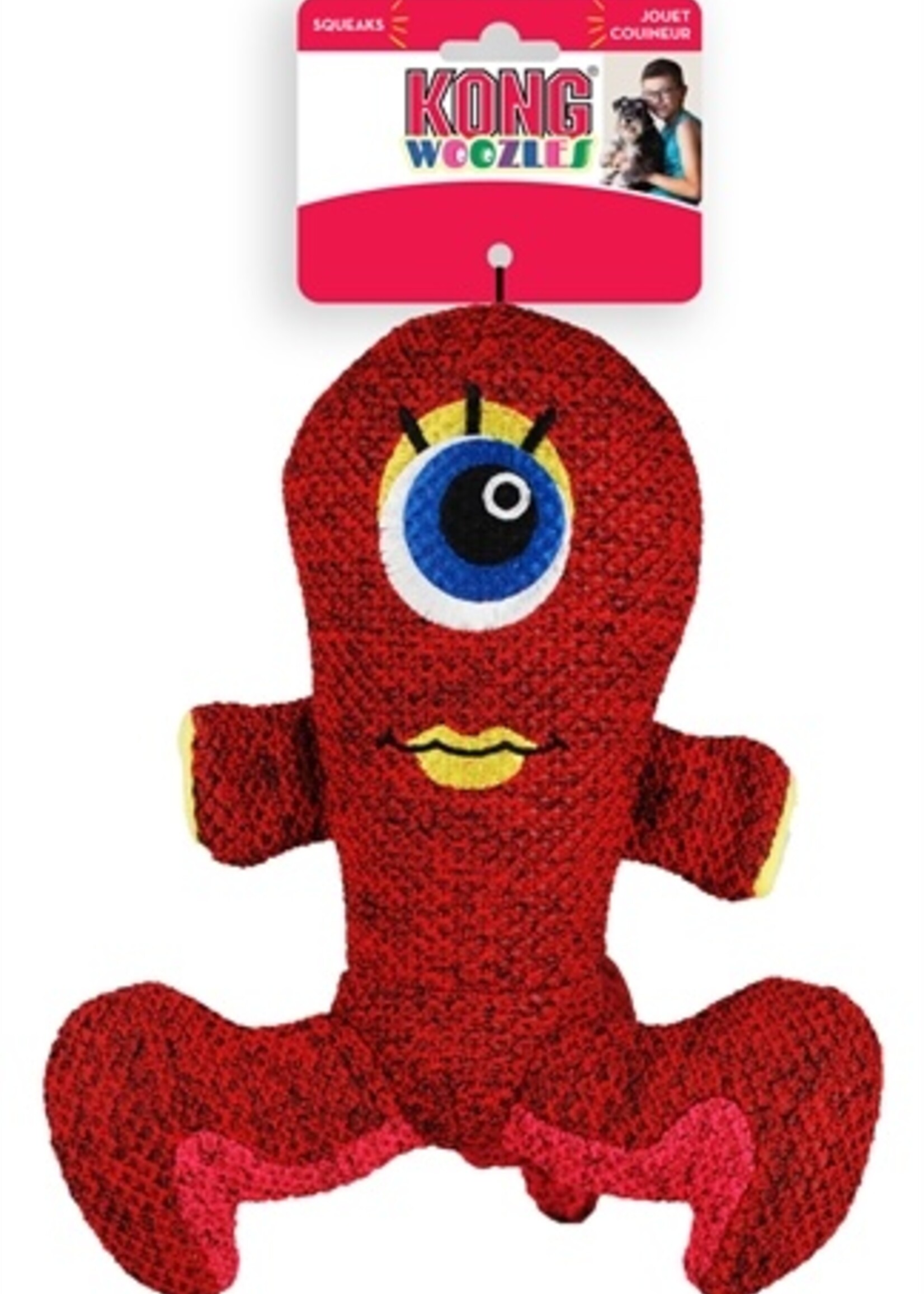 Kong Kong woozles alien rood