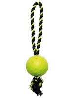 Happy pet Happy pet tough toys ball tugger geel