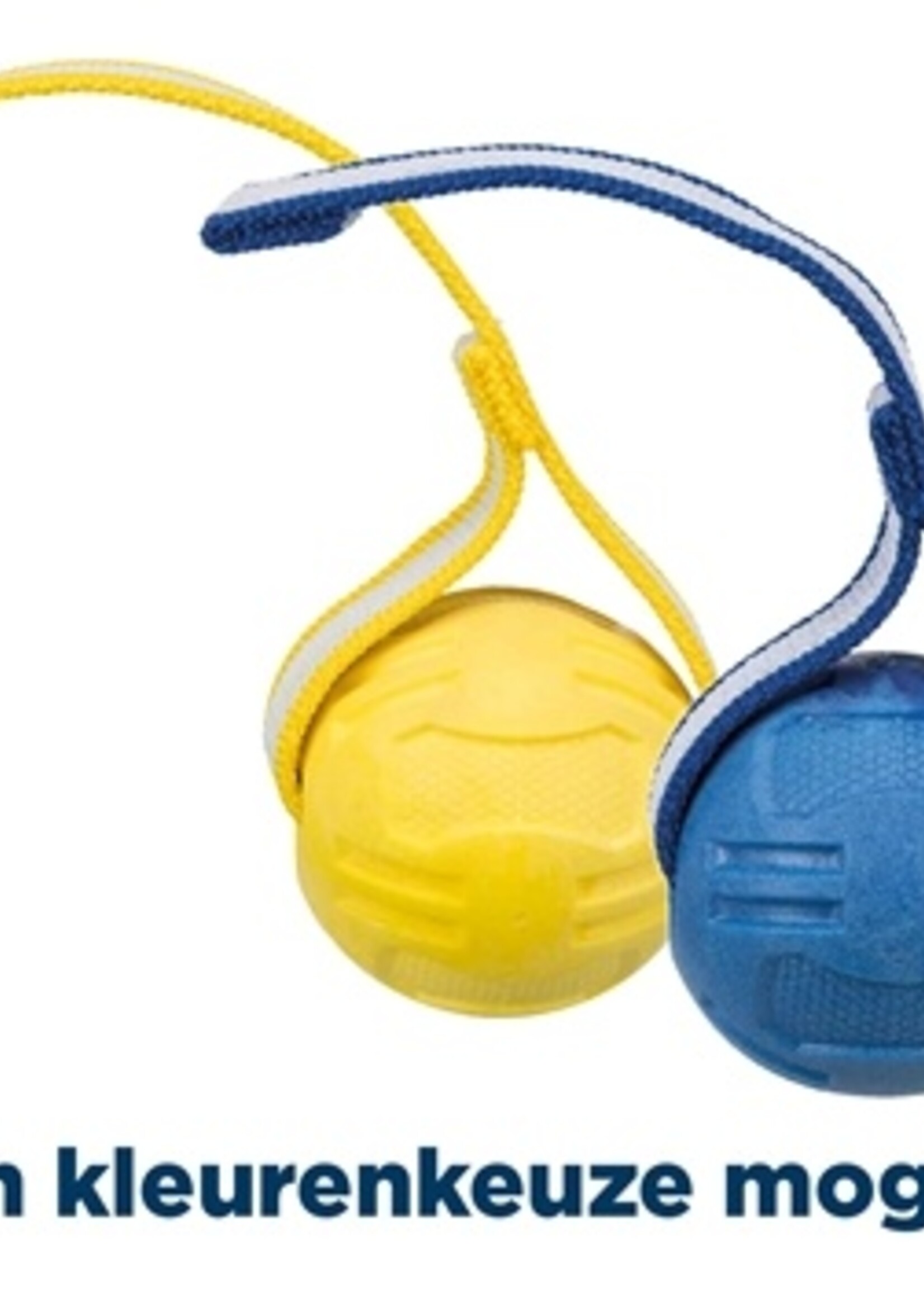 Trixie Trixie sportbal aan lint tpr drijvend assorti