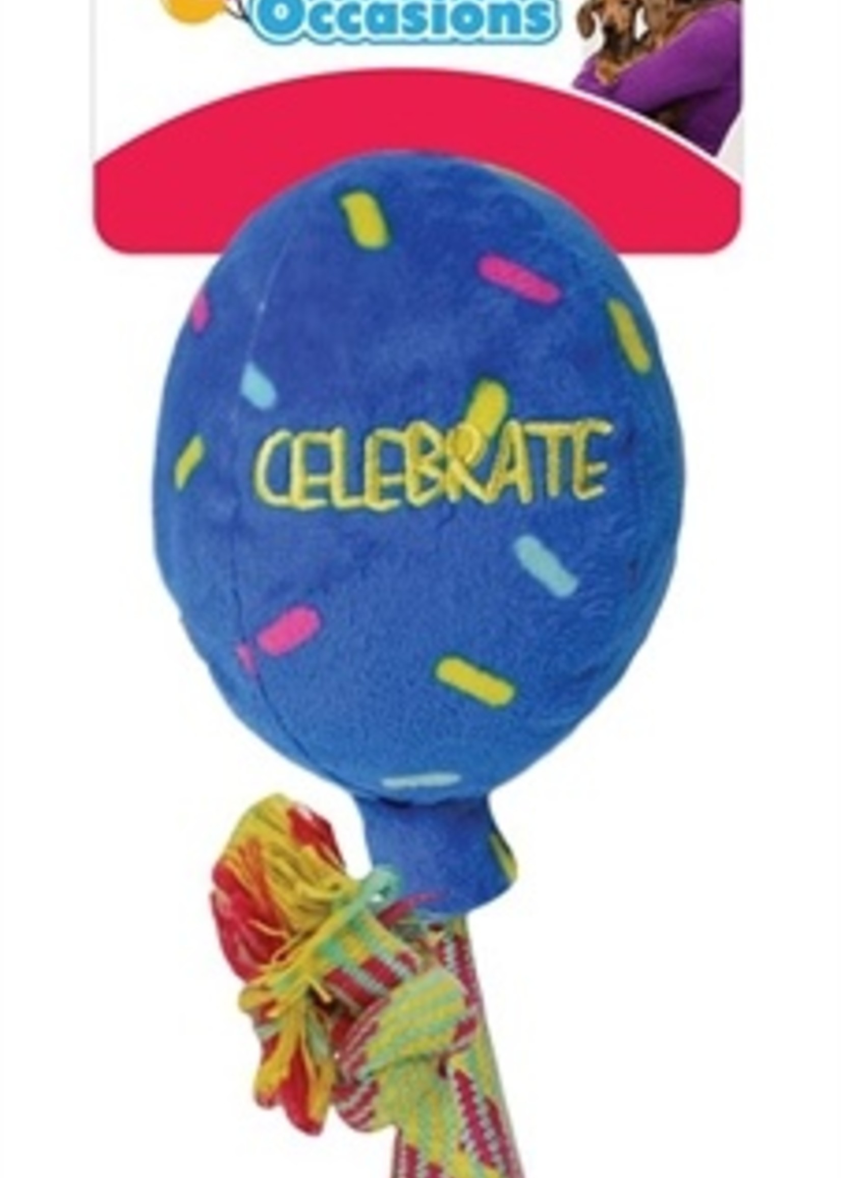 Kong Kong occasions birthday balloon blauw