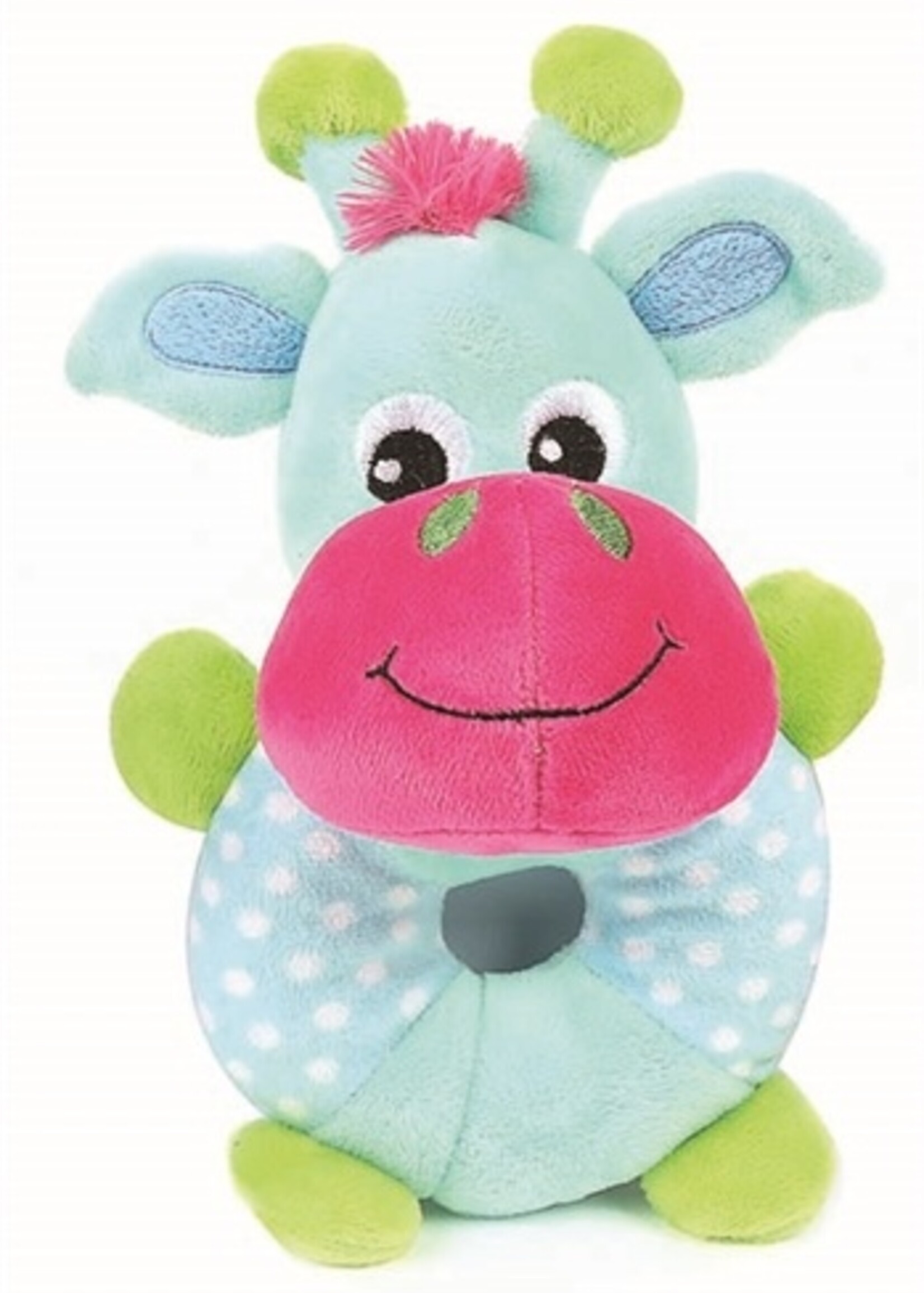 Little rascals Little rascals pluche speelring koe