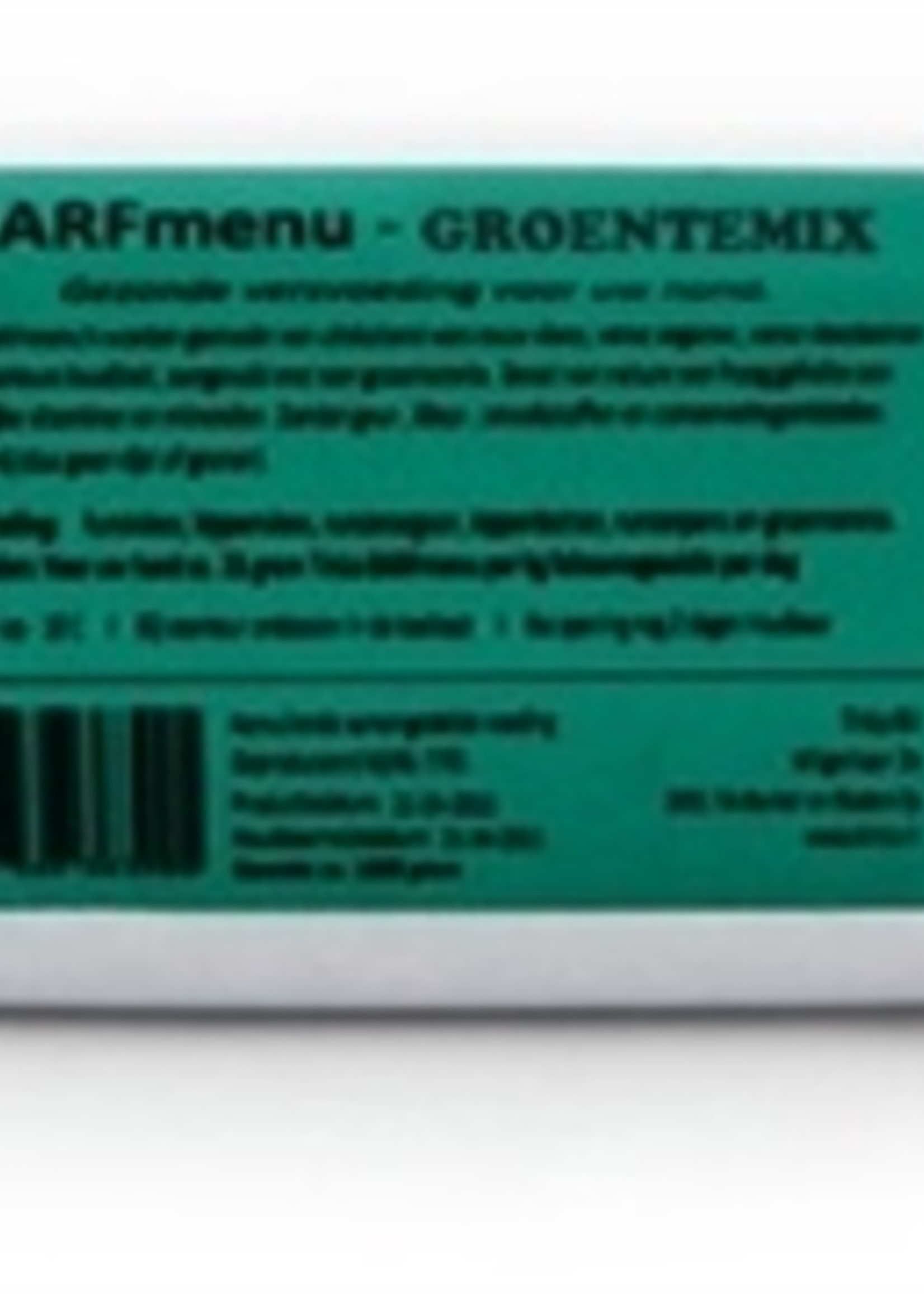 Barfmenu 10x barfmenu groentemix hondenvoer