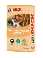 Duck 8x duck rund/lever/kip compleet