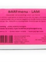 Barfmenu 10x barfmenu lam hondenvoer