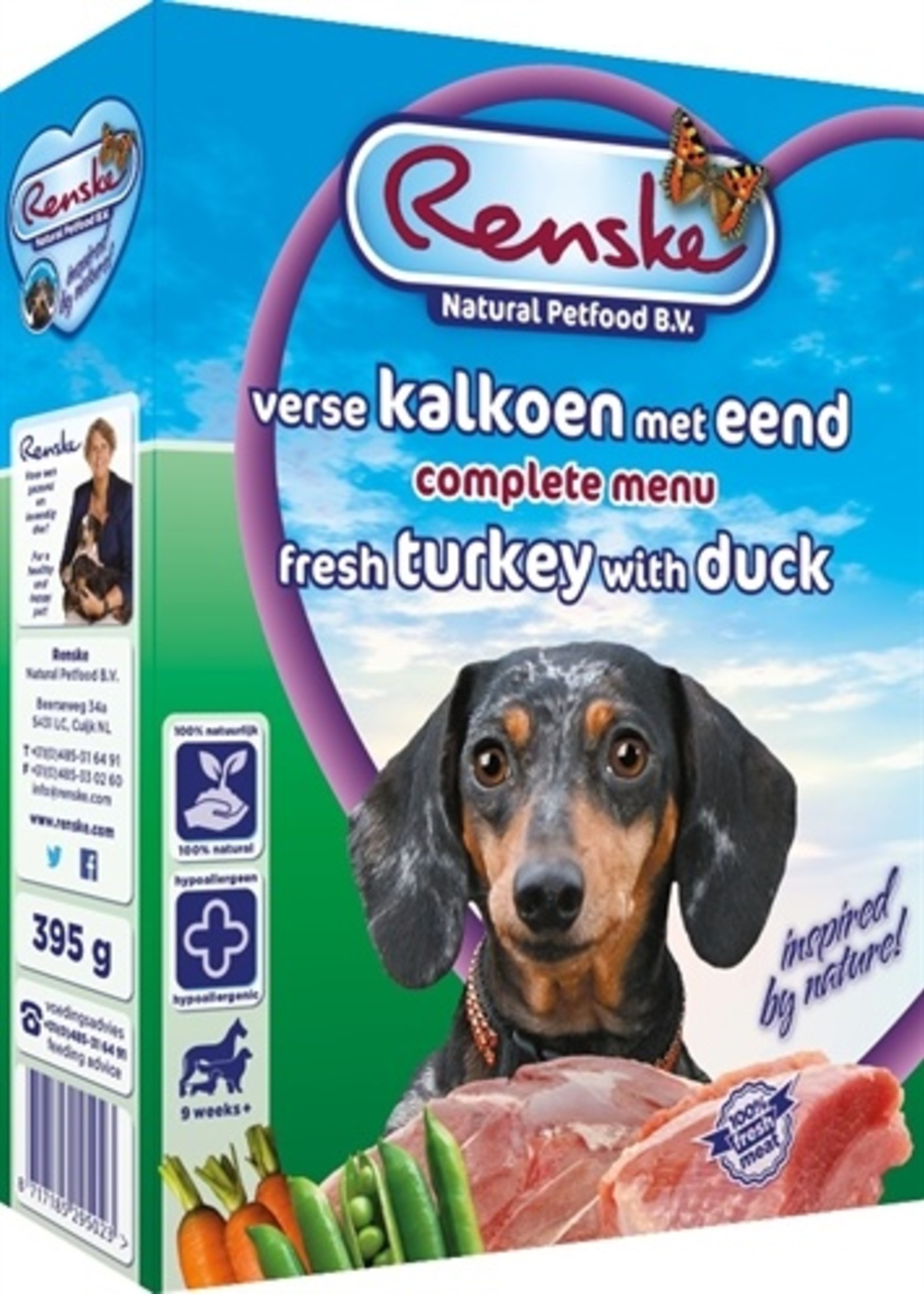 Renske 10x renske vers vlees kalkoen/eend