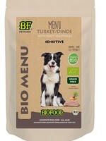 Biofood 15x biofood organic hond kalkoen menu pouch