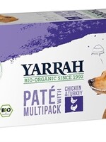 Yarrah Yarrah dog alu pate multipack chicken / turkey