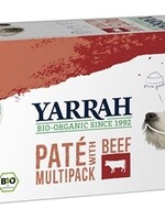 Yarrah Yarrah dog alu pate multipack beef / chicken