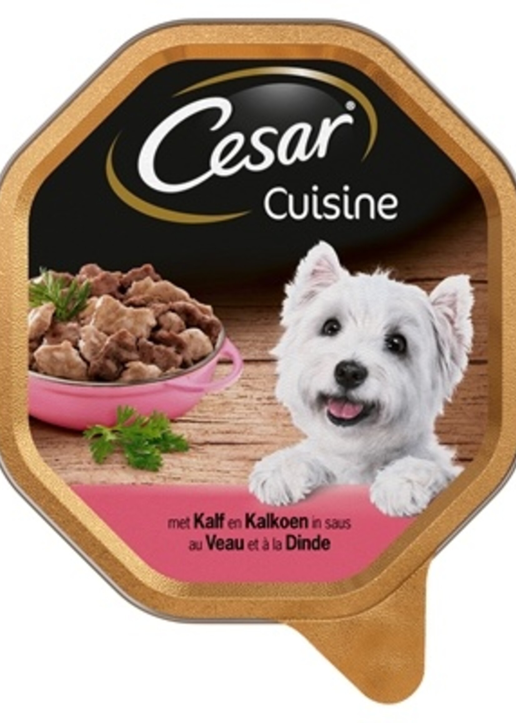 Cesar 14x cesar alu cuisine kalf / kalkoen in saus