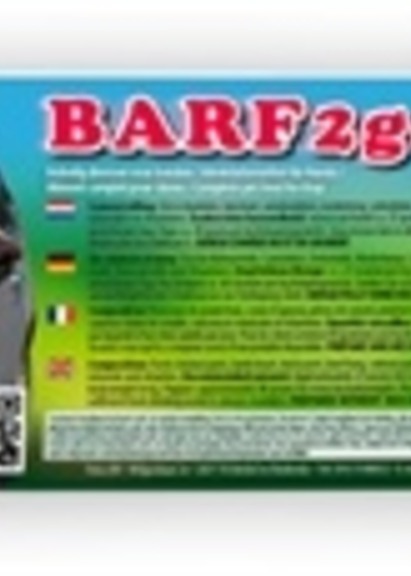 Barfmenu Barfmenu barf2go hond