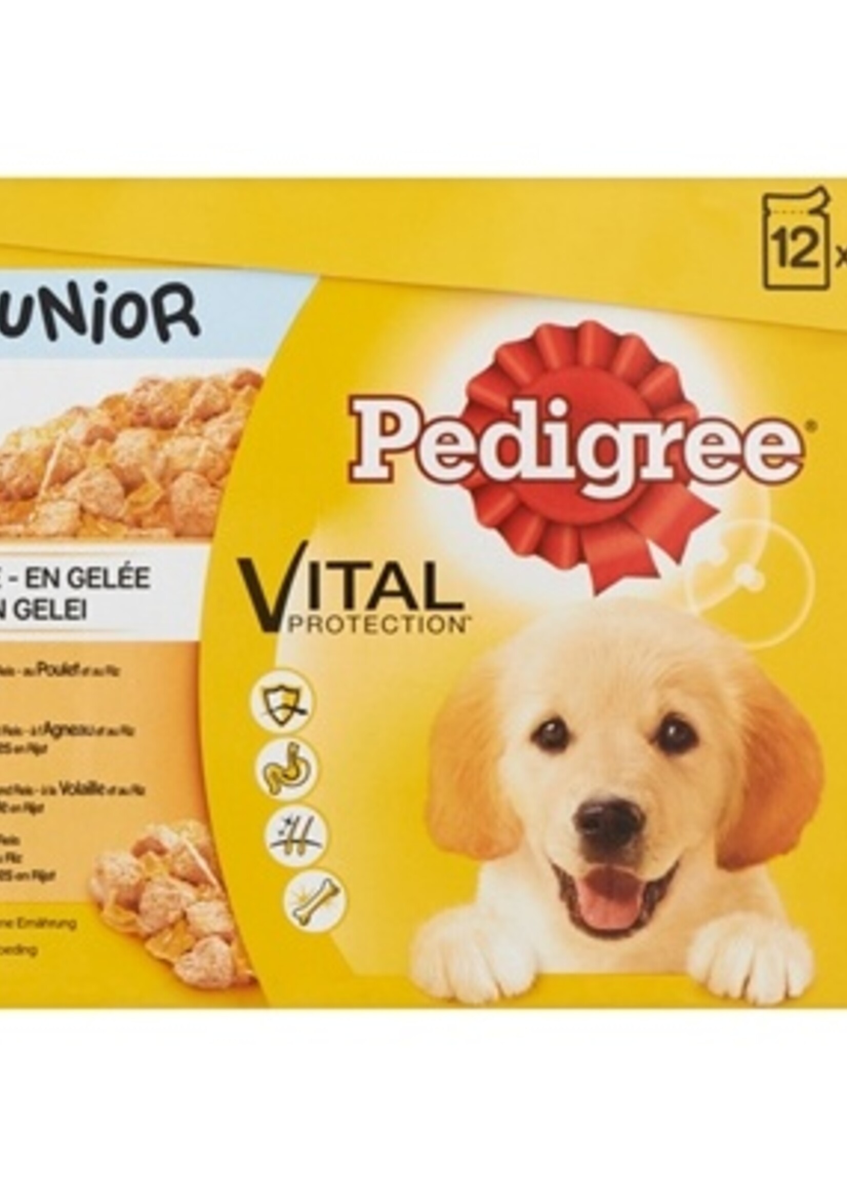 Pedigree Pedigree multipack maaltijdzakjes junior in gelei