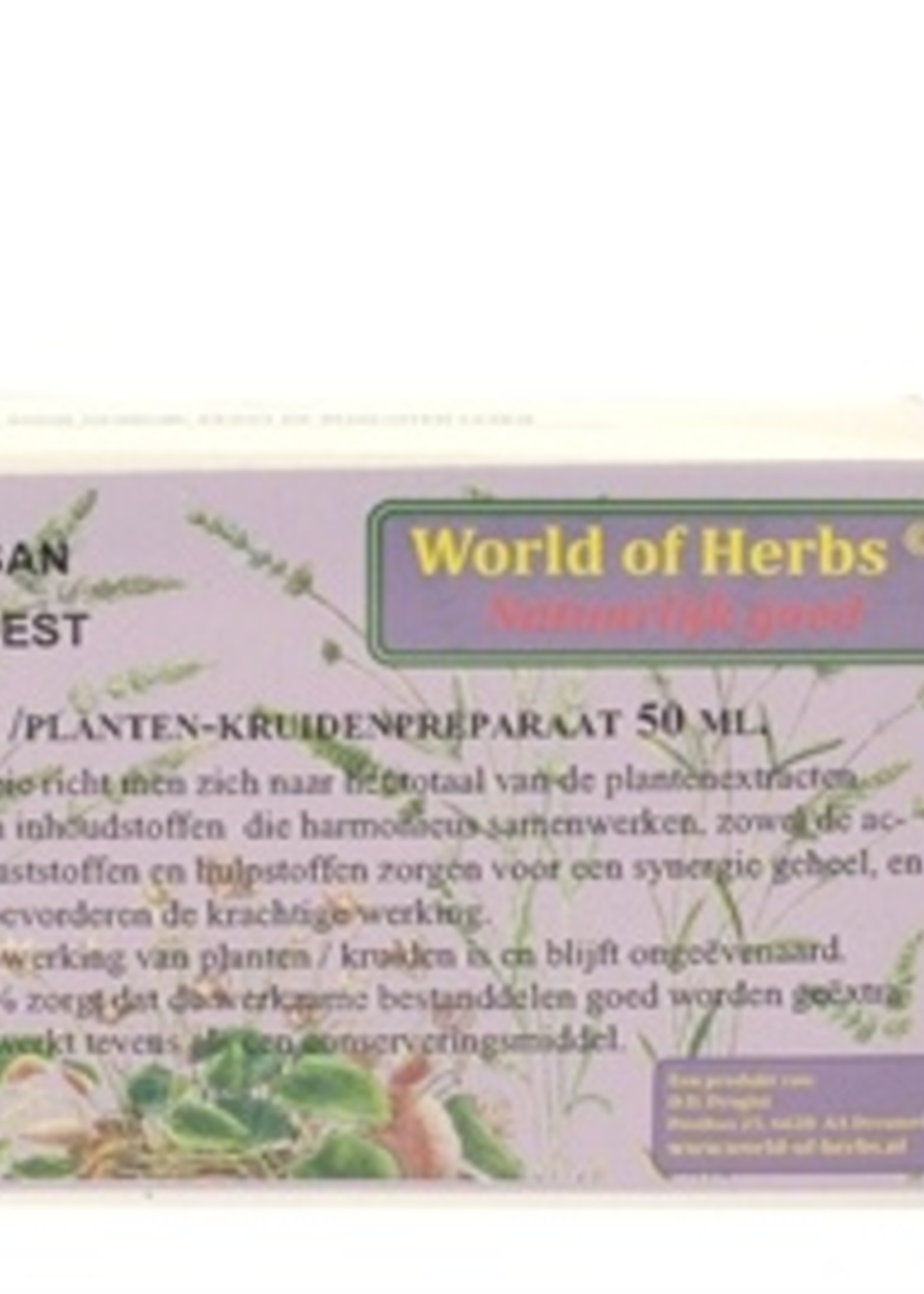 World of herbs World of herbs fytotherapie bronchisan kennelhoest