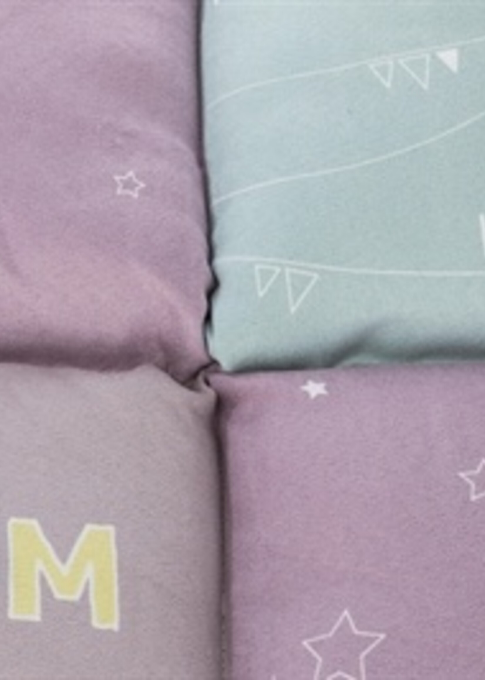 Trixie Trixie hondenmat junior patchwork lila / mintgroen / roze