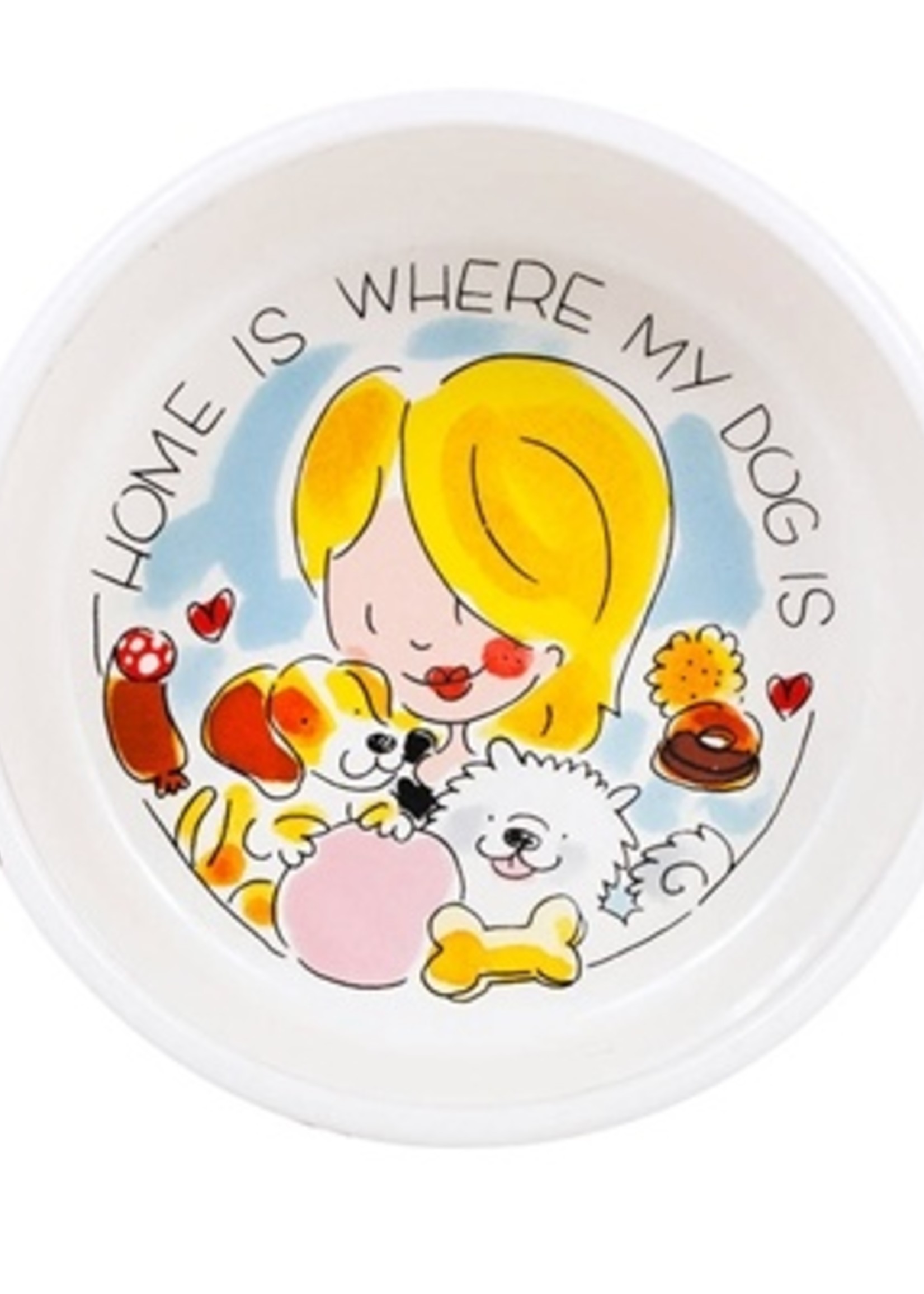 Blond amsterdam Blond voerbak hond