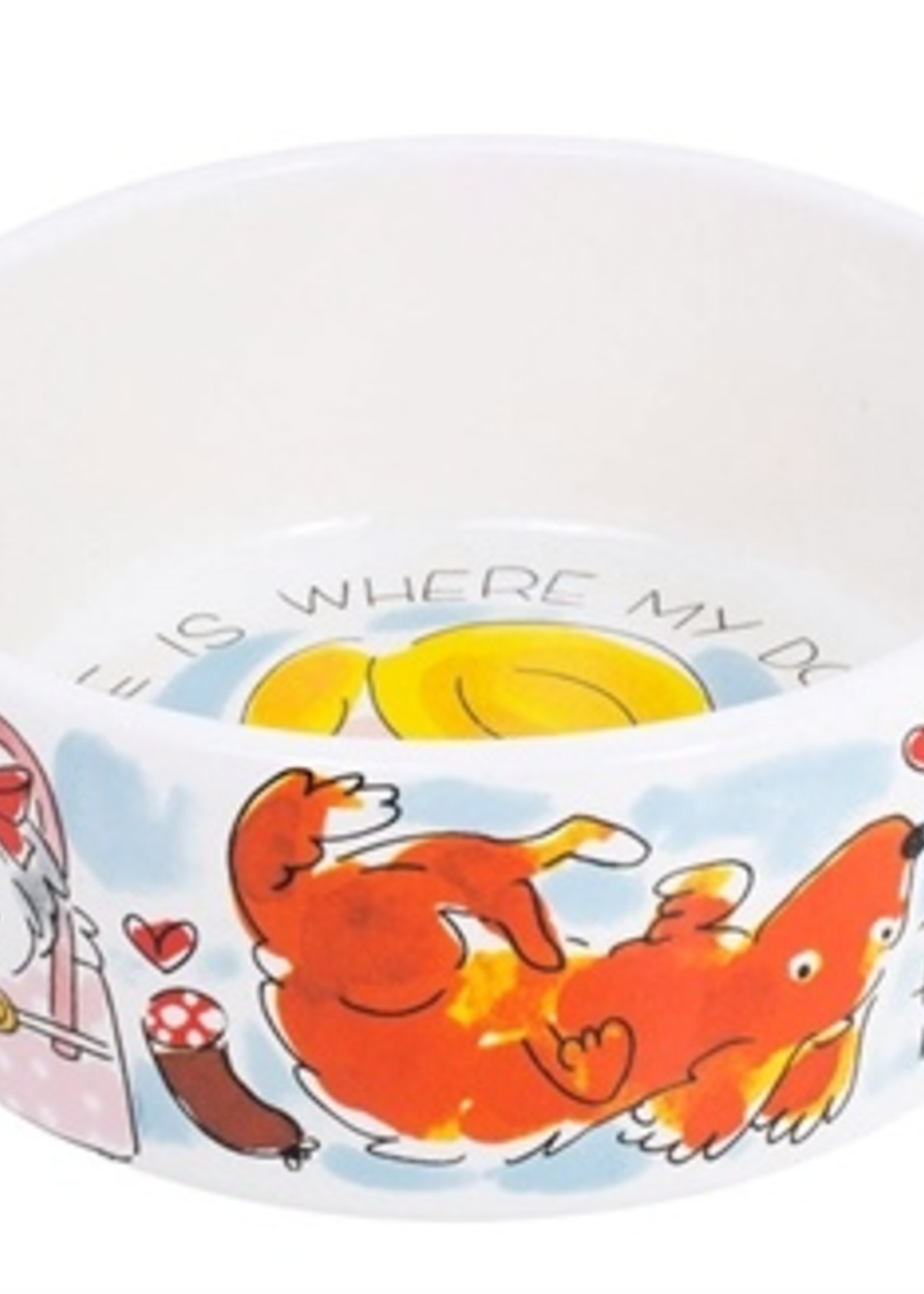 Blond amsterdam Blond voerbak hond