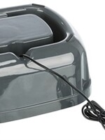 Trixie Trixie drinkfontein polygon melamine grijs / wit