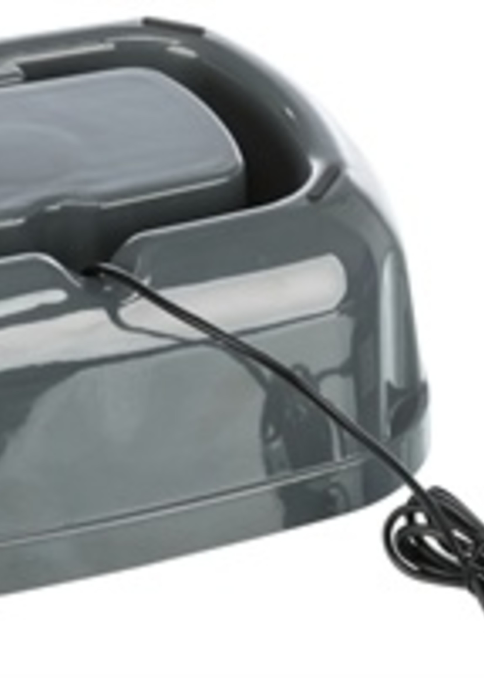 Trixie Trixie drinkfontein polygon melamine grijs / wit