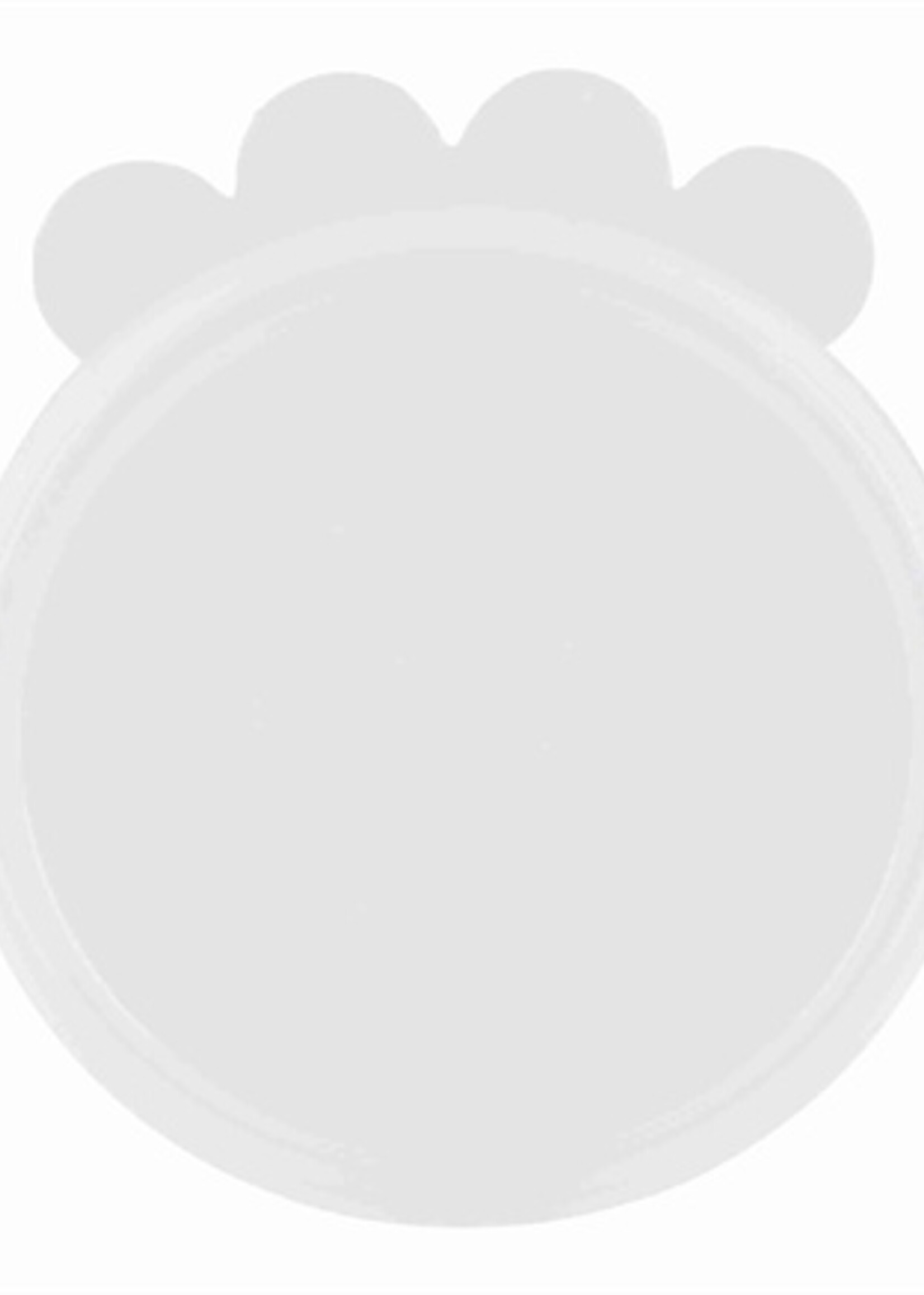 Trixie Trixie deksel voor blik silicone transparant