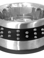 Croci Croci voerbak staal studs rubber