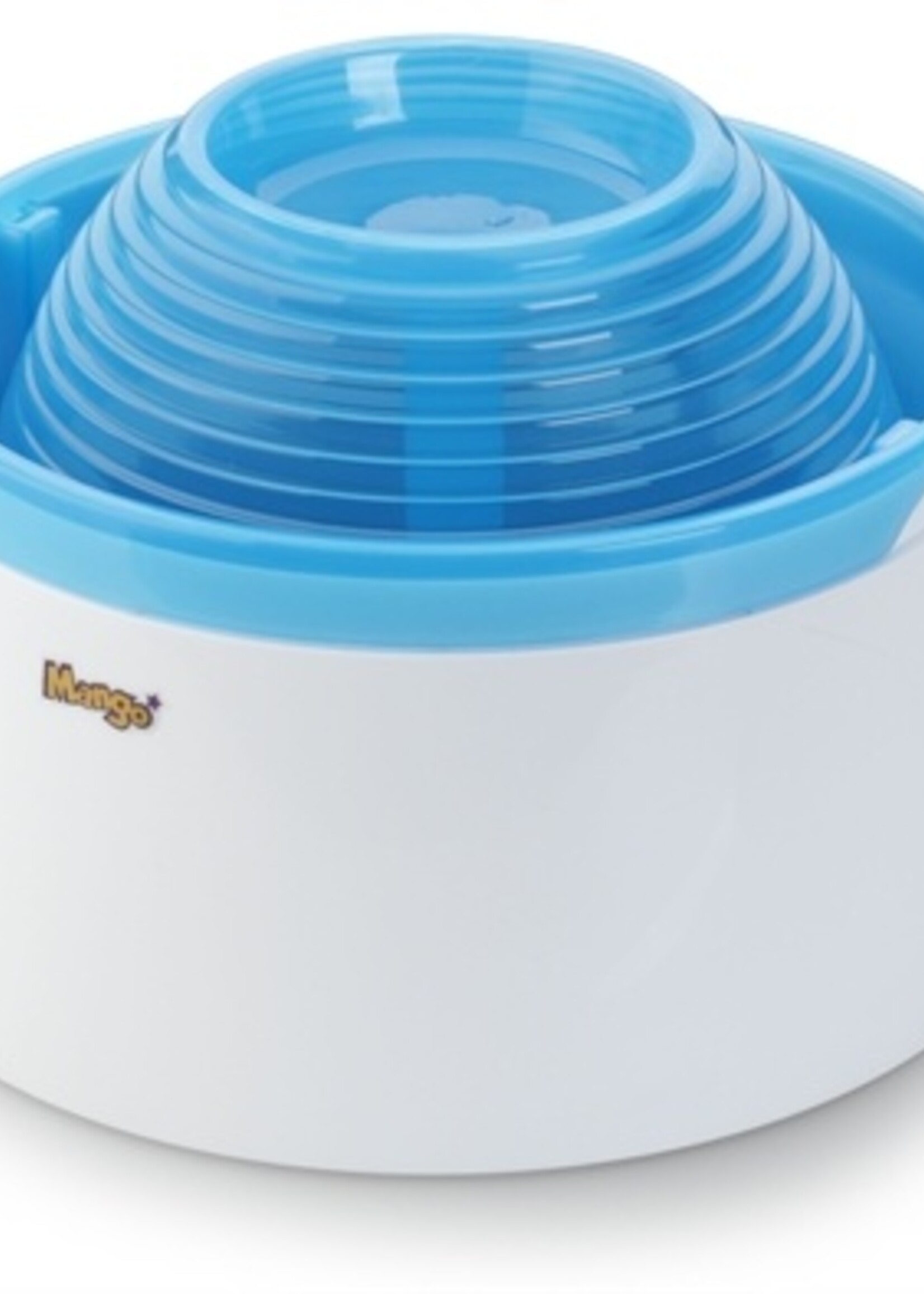 Ebi Ebi pet water feeder mango wit/blauw
