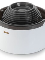 Ebi Ebi pet water feeder mango wit/zwart