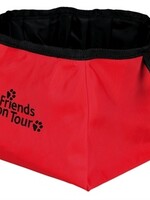 Trixie Trixie waterbak voor onderweg rood