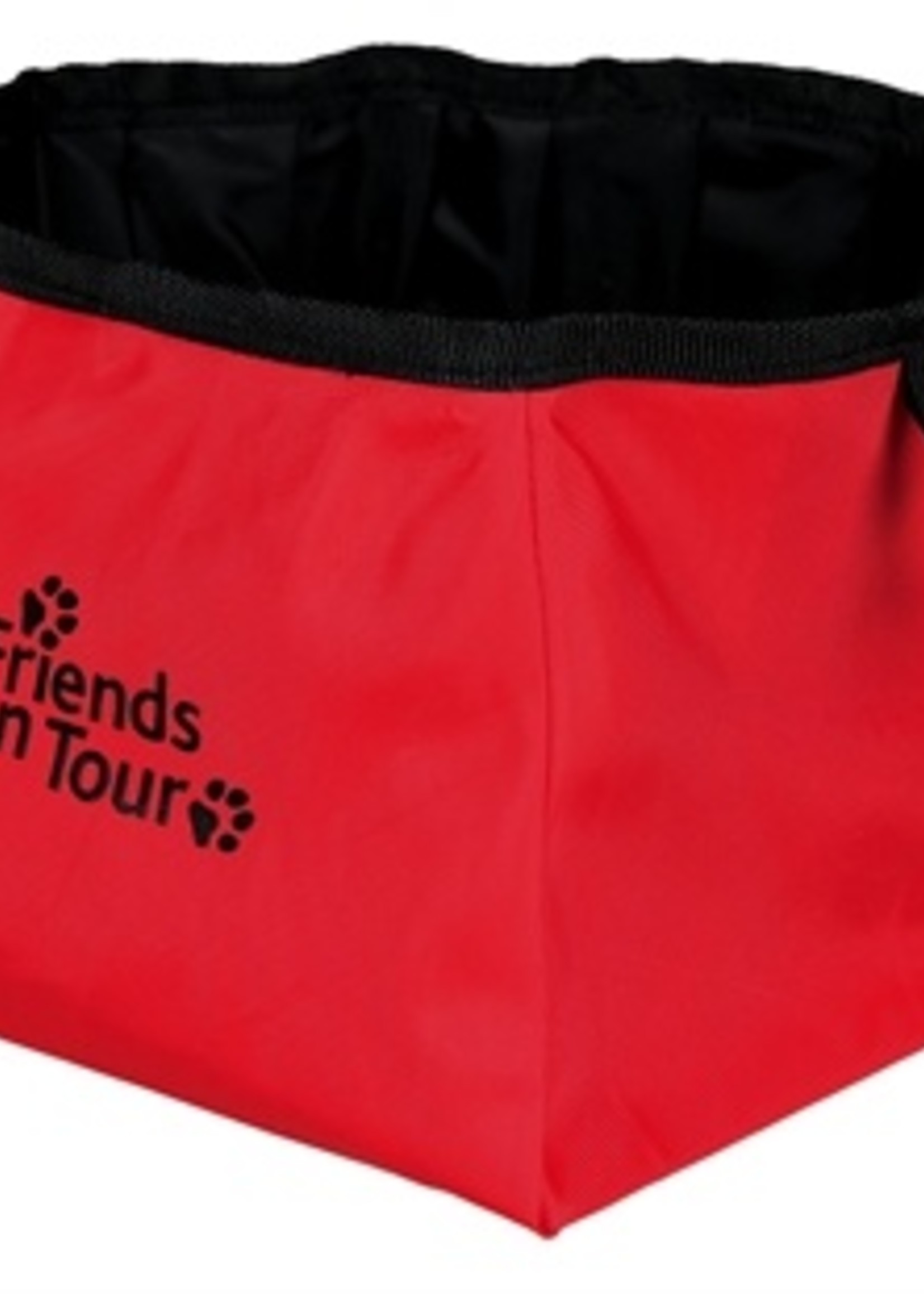 Trixie Trixie waterbak voor onderweg rood