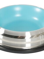 Zolux Zolux voerbak / drinkbak merenda rvs antislip blauw