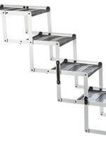 Trixie Trixie vouwtrap 4-delig aluminium / kunststof / tpr tot 75 kg