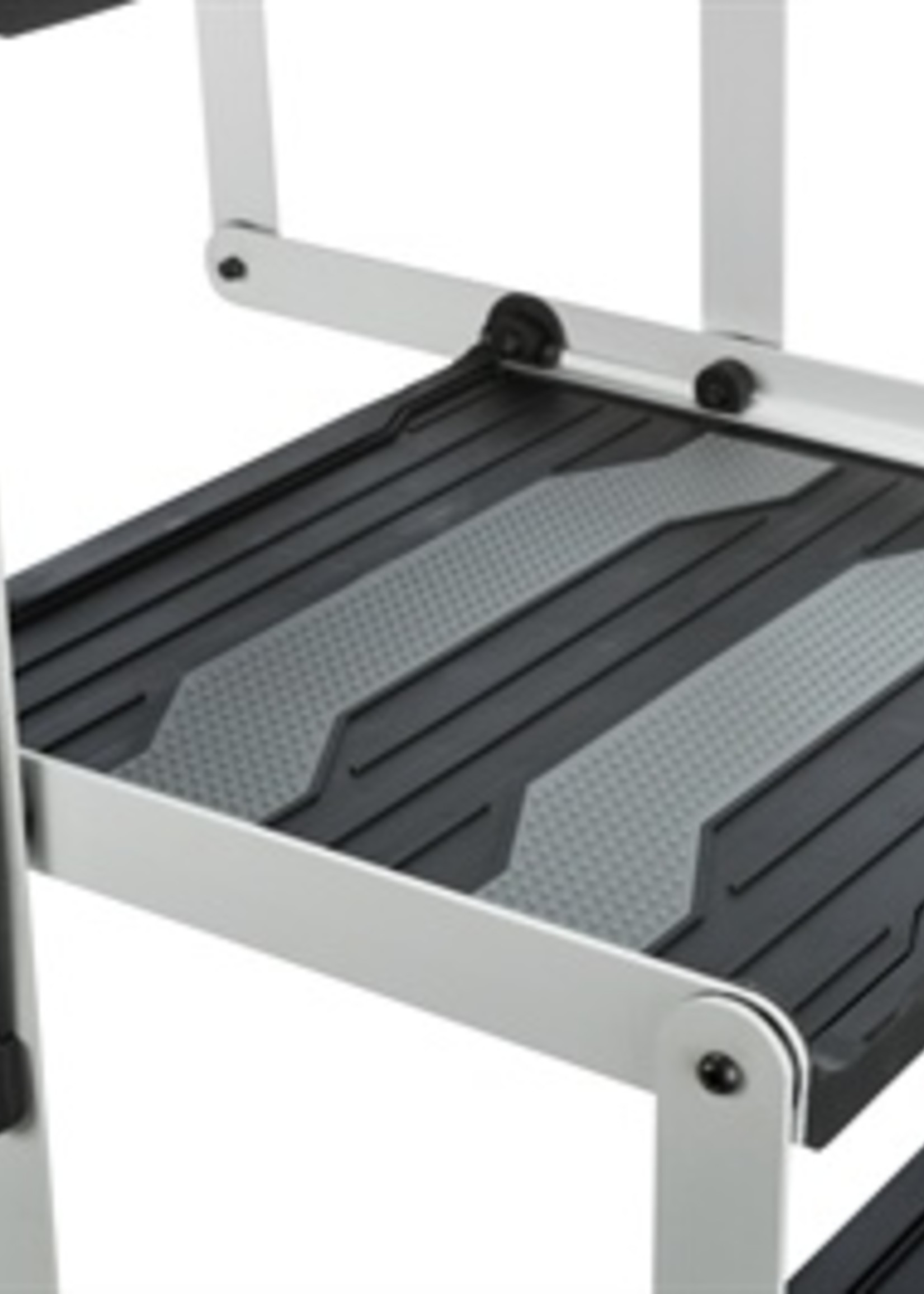 Trixie Trixie vouwtrap 4-delig aluminium / kunststof / tpr tot 75 kg