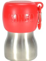 Kong Kong h2o drinkfles rvs rood