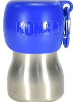 Kong Kong h2o drinkfles rvs blauw