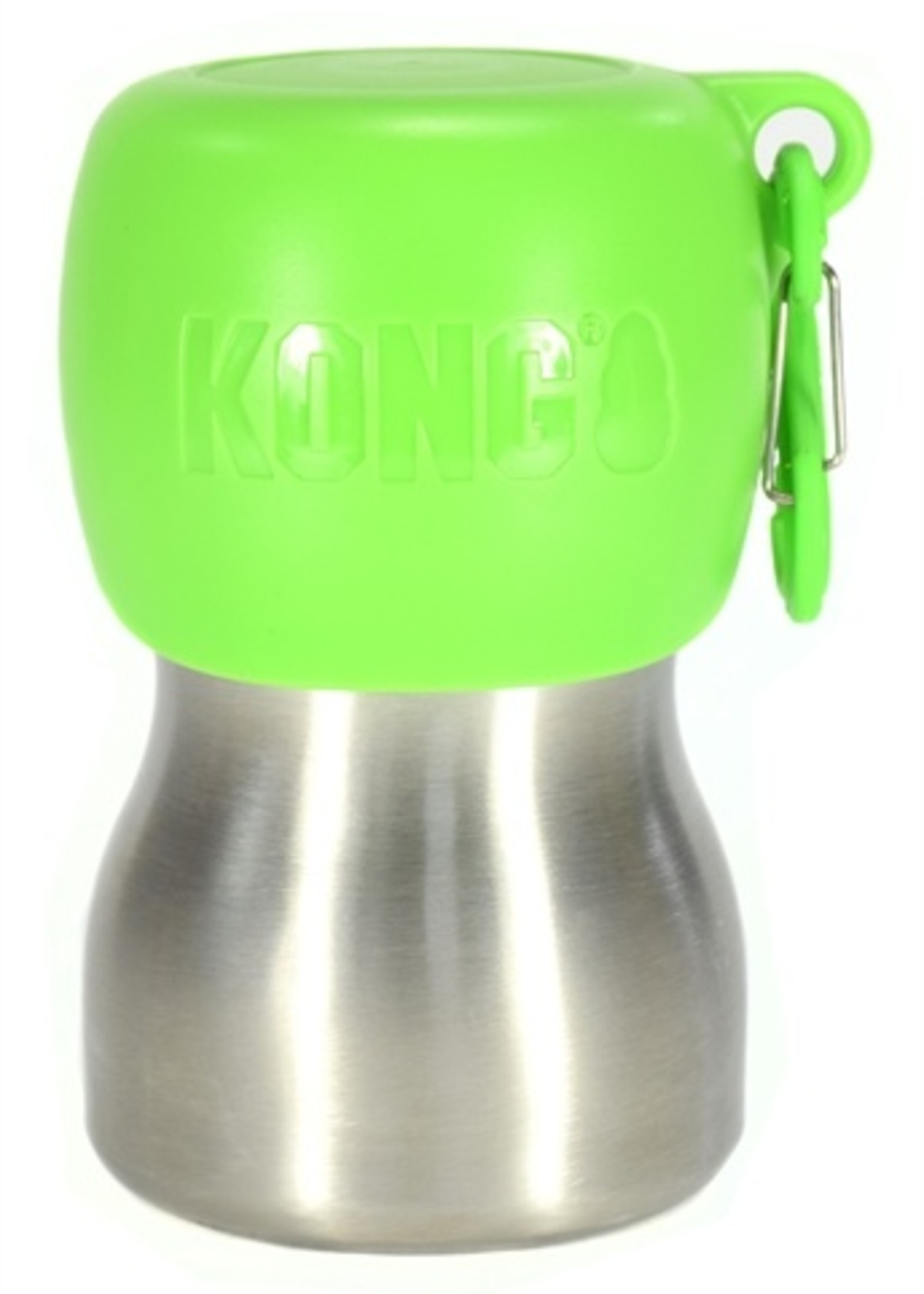 Kong Kong h2o drinkfles rvs groen