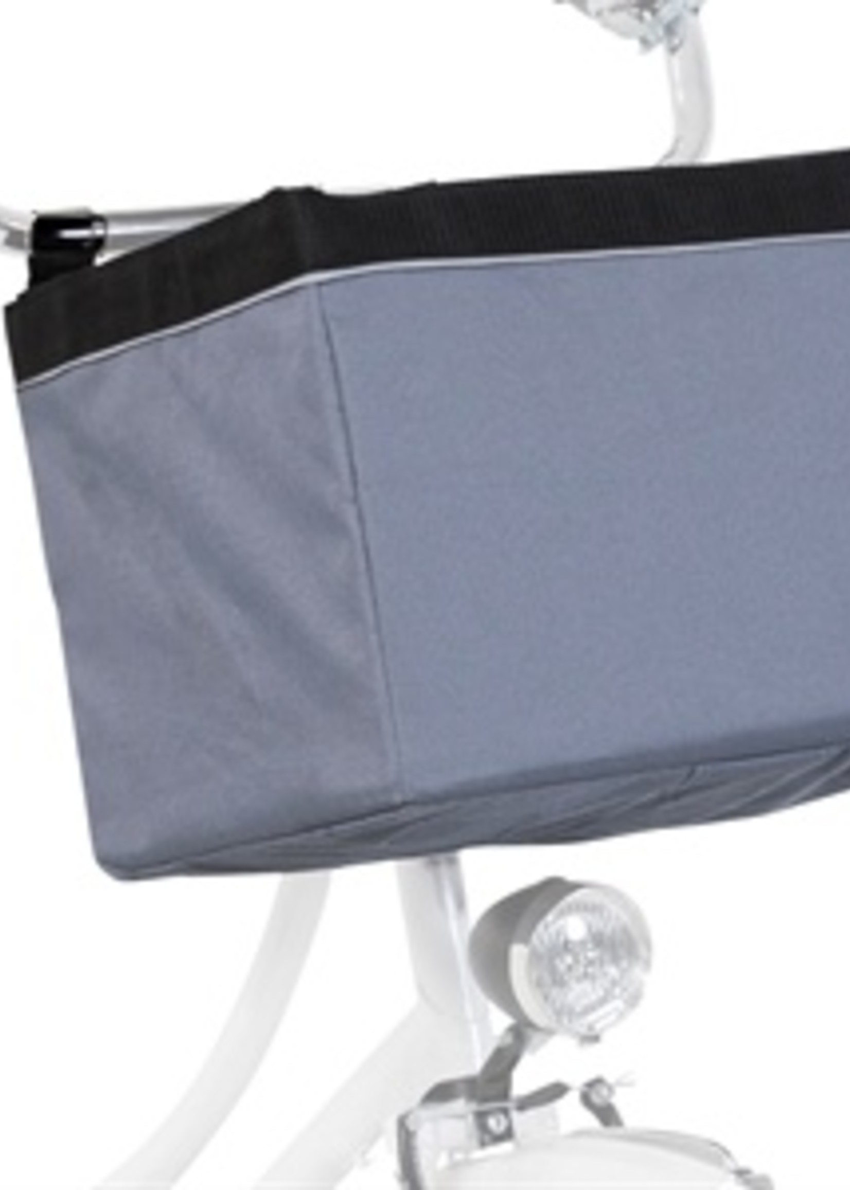 Trixie Trixie fietsmand voor aan stuur nylon grijs