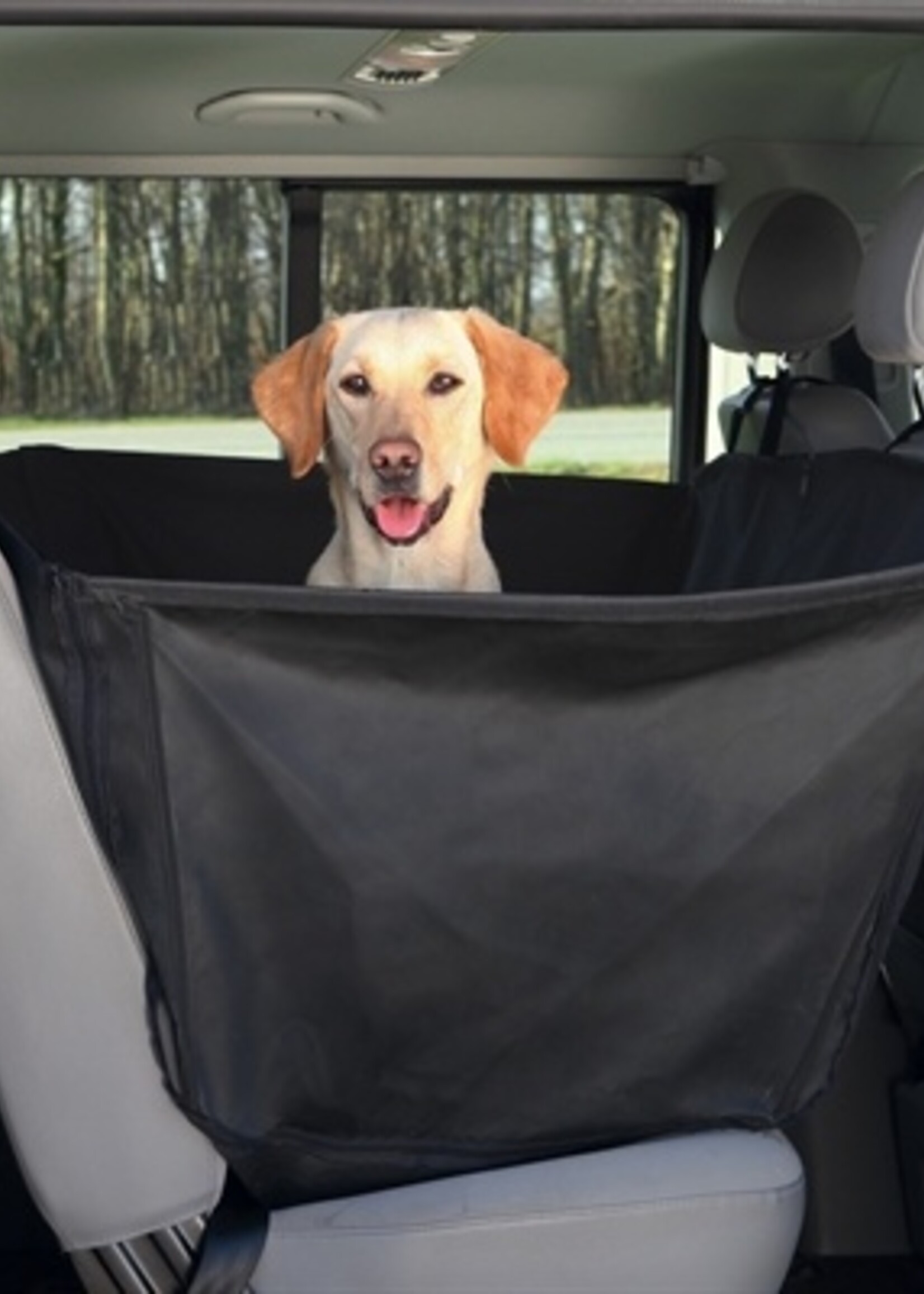 Trixie Trixie auto-hondendeken met deurbescherming zwart