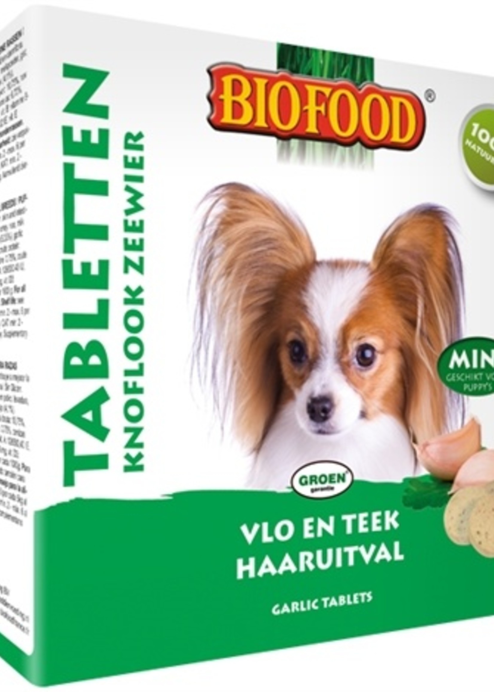 Biofood Biofood hondensnoepjes zeewier bij vlooien