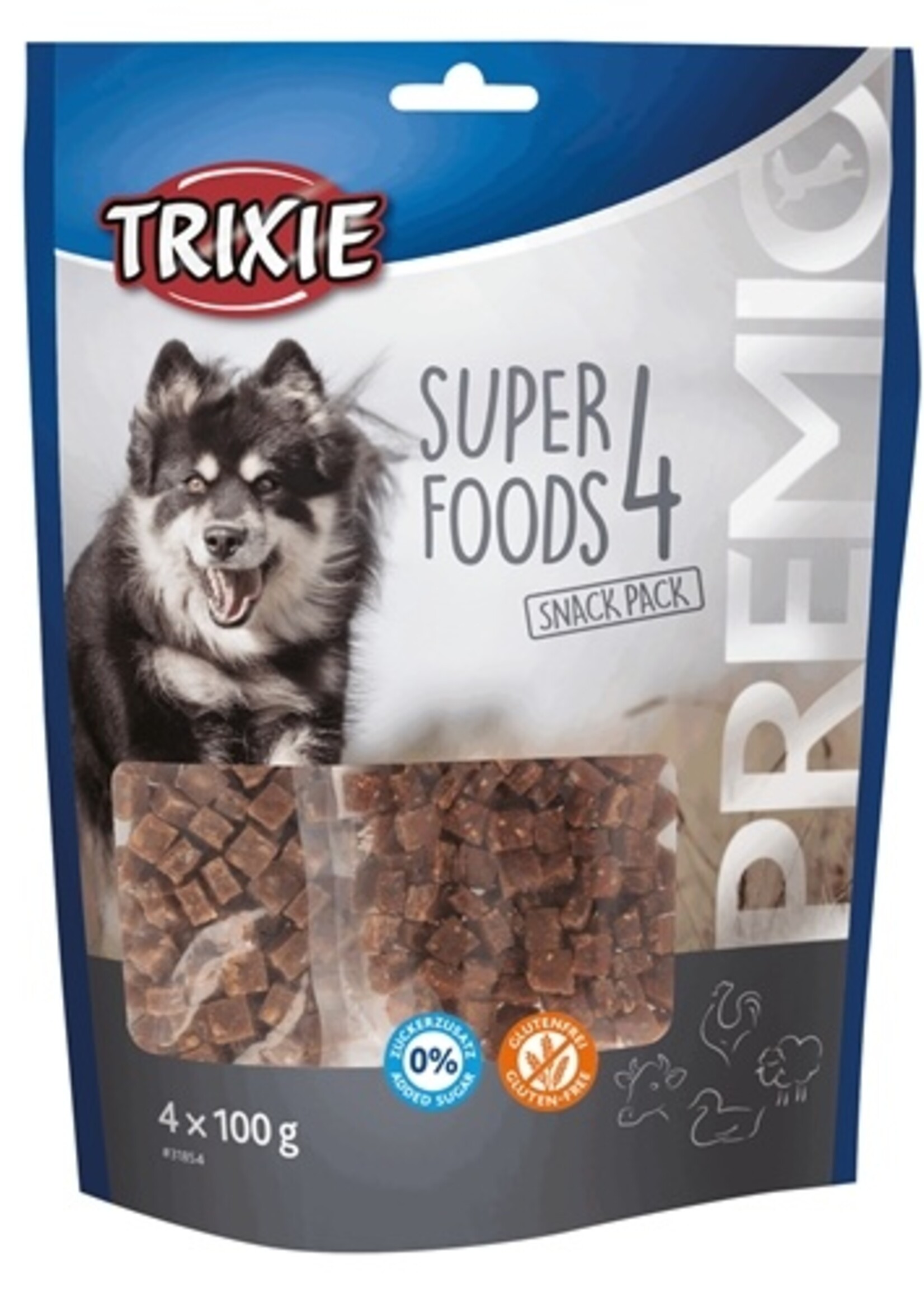 Trixie Trixie premio superfoods kip / eend / rund / lam
