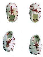 Antos 50x antos schoen wit met strik