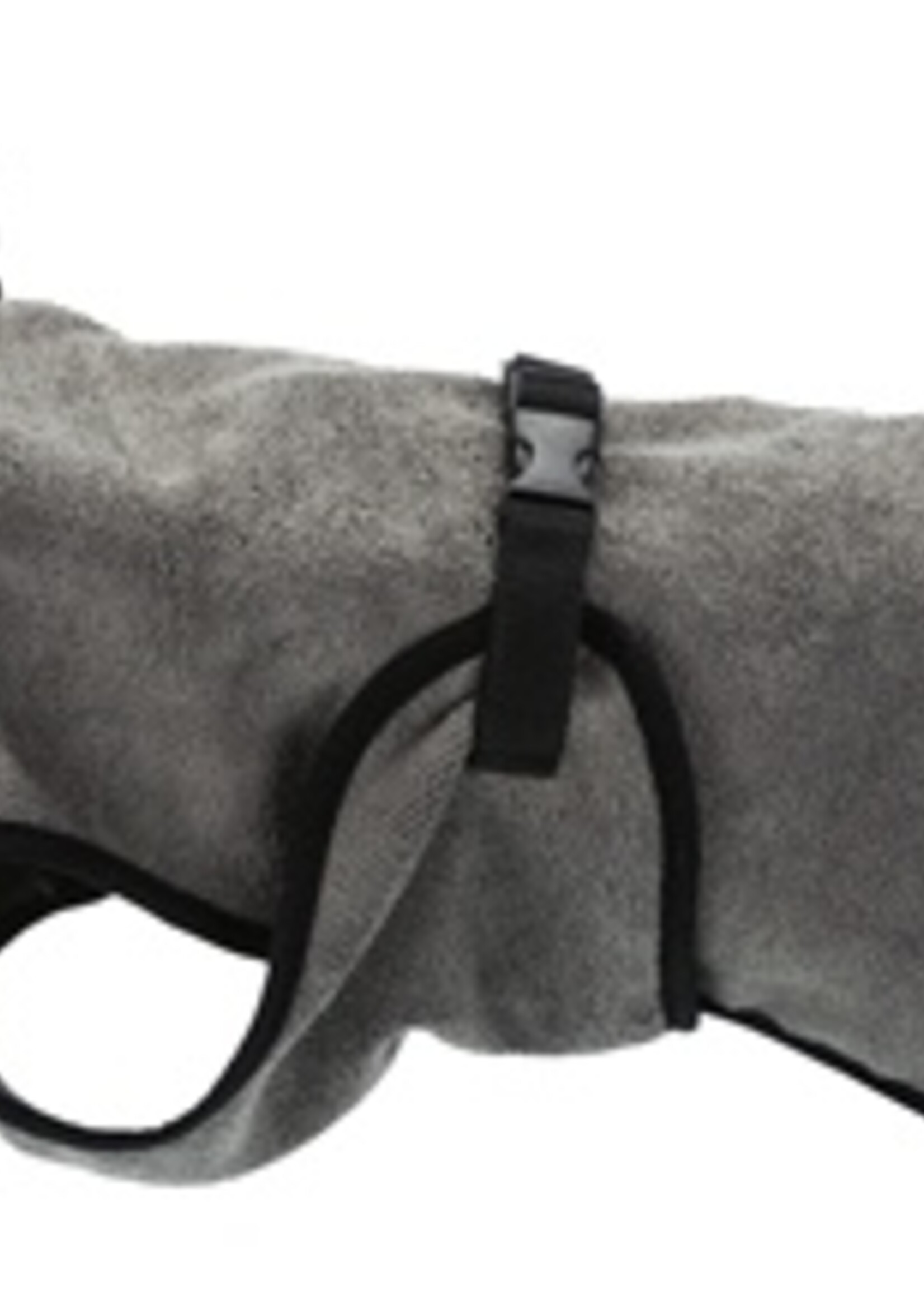 Trixie Trixie badjas hond badstof grijs