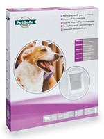 Petsafe Petsafe hondenluik large wit/transparant