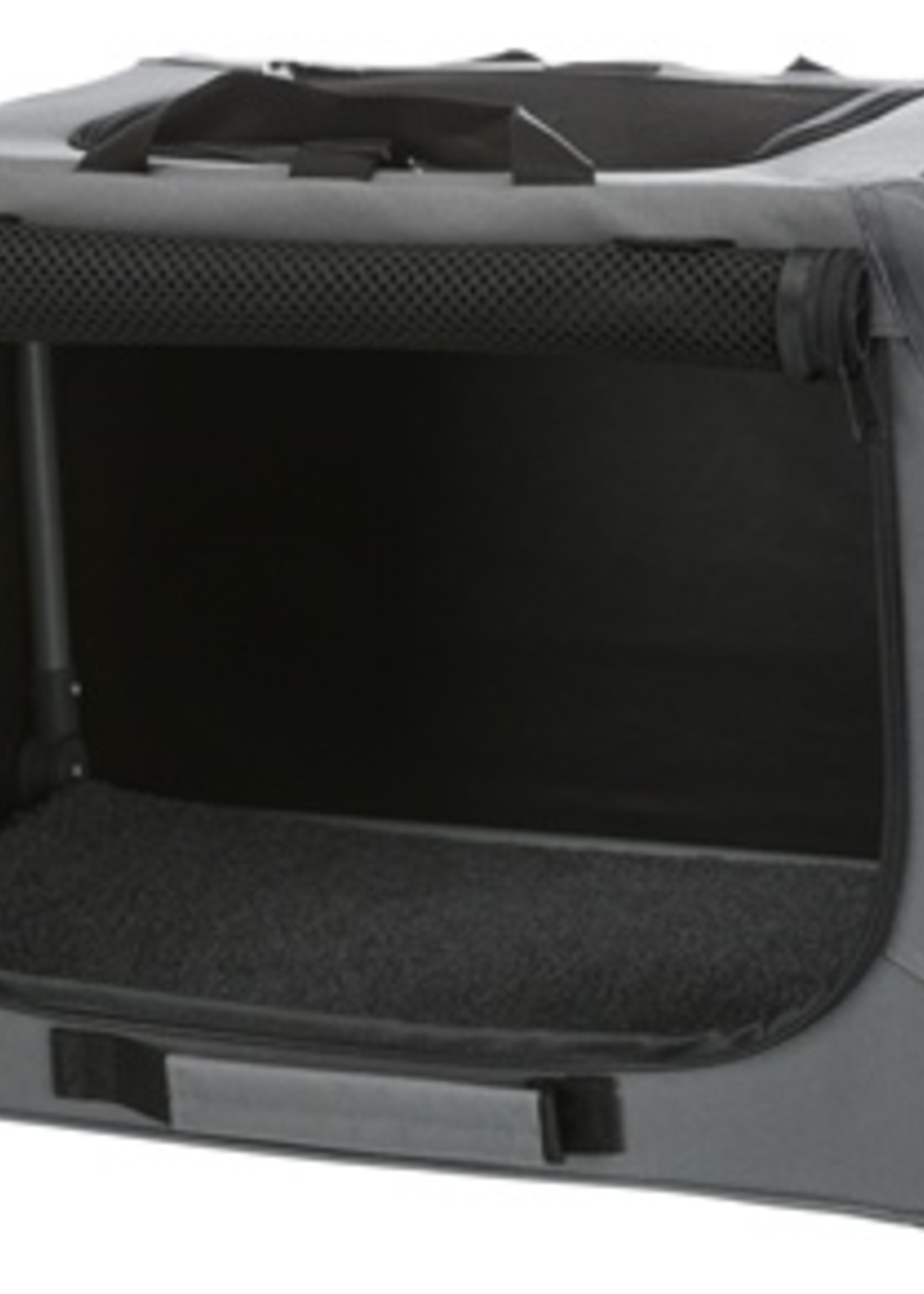 Trixie Trixie soft kennel easy reisbench grijs